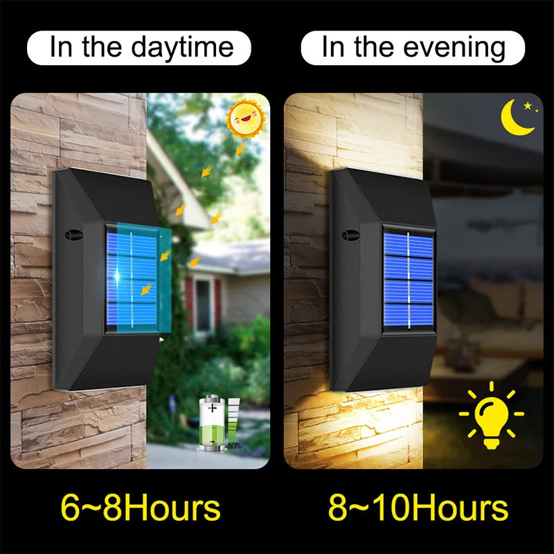 Solar LED Lights Outdoor Waterproof Sun Lamp Garden Patio Yard Stair Zpaxo