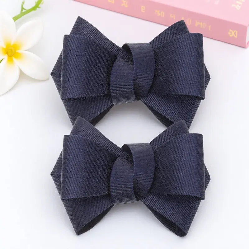 1Pair Bow Shoe Decor Clips Versatile Removable Accessories Flats