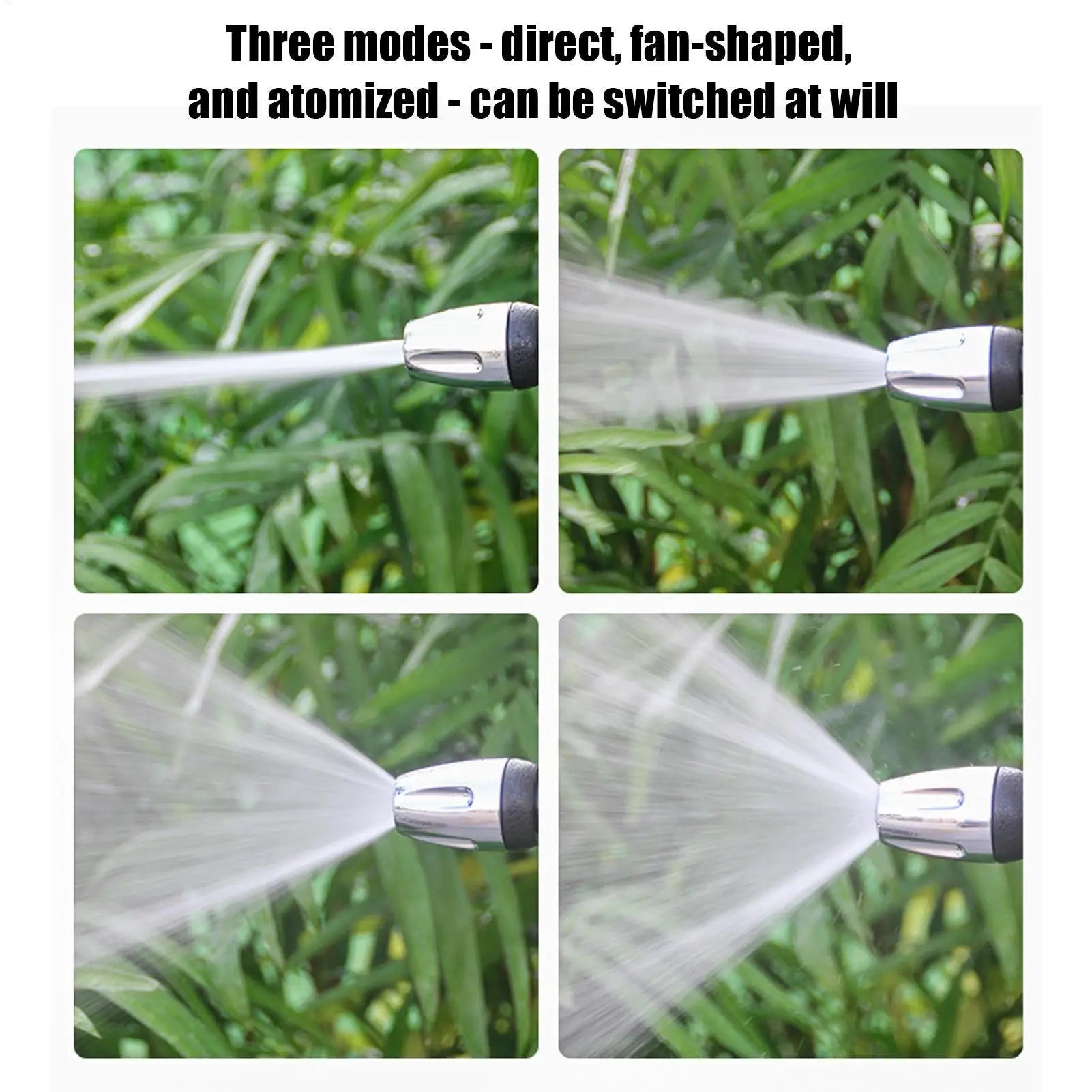 Foam Car Wash Sprayer Adjustable Nozzle Pressure Hose Cannon Multi