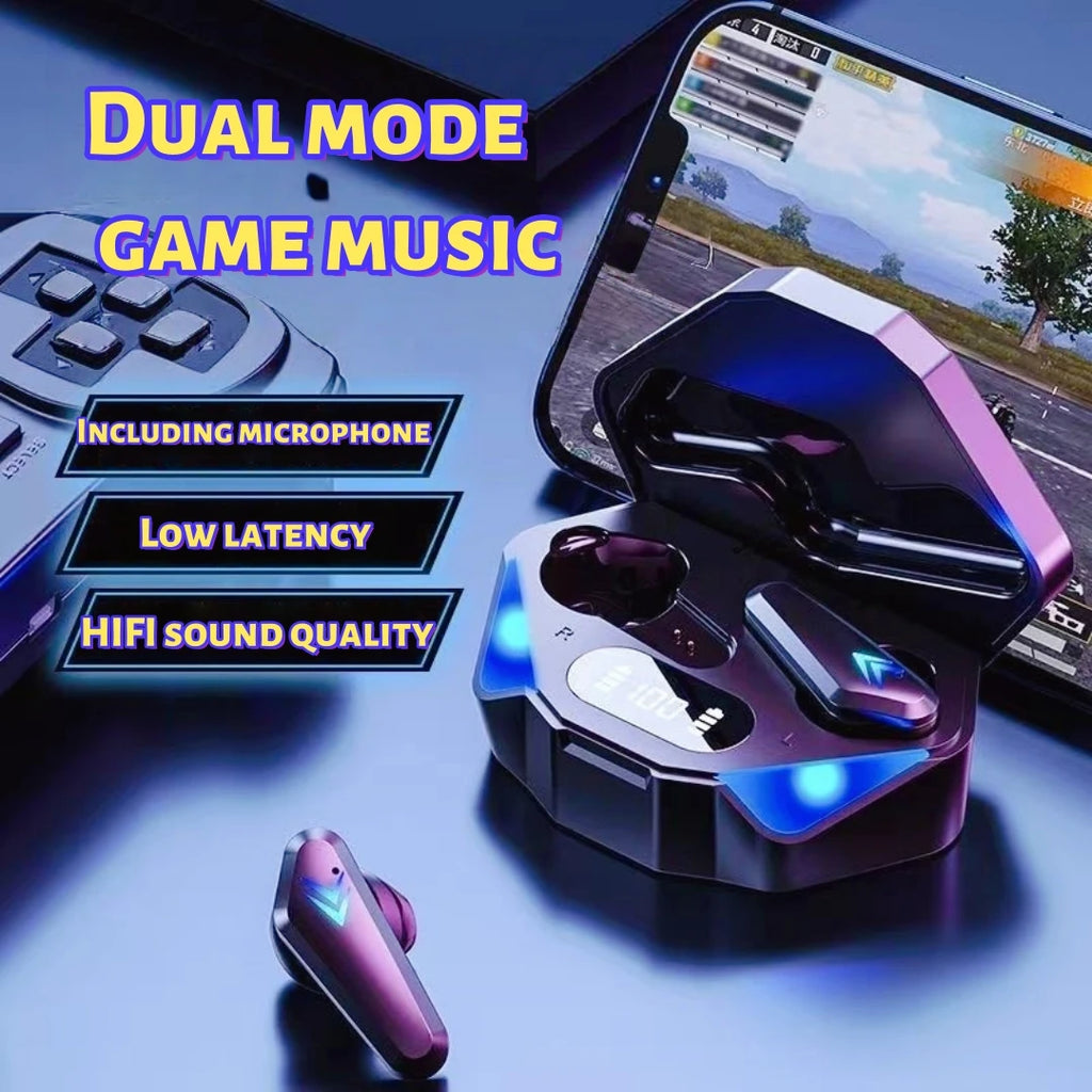 X15 Gaming Wireless Headset Good Sound Binaural Stereo Built-in