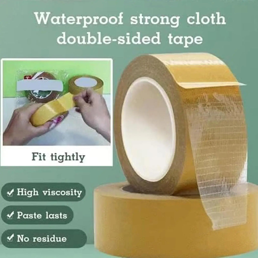 Double Sided Tape Mesh Adhesive Heavy Duty Removable Tear Resistant