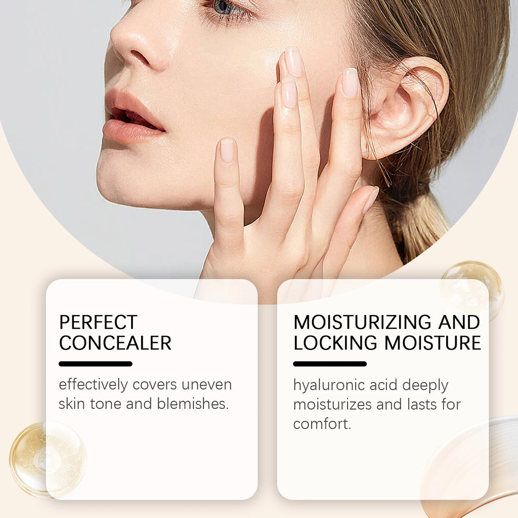 Hoygi SPF 50 Liquid Foundation – High Coverage & Waterproof Liquid Foundation Zpaxo