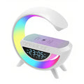 LED Speaker Bluetooth Table Lamp Alarm Clock RGB Wireless Mobile