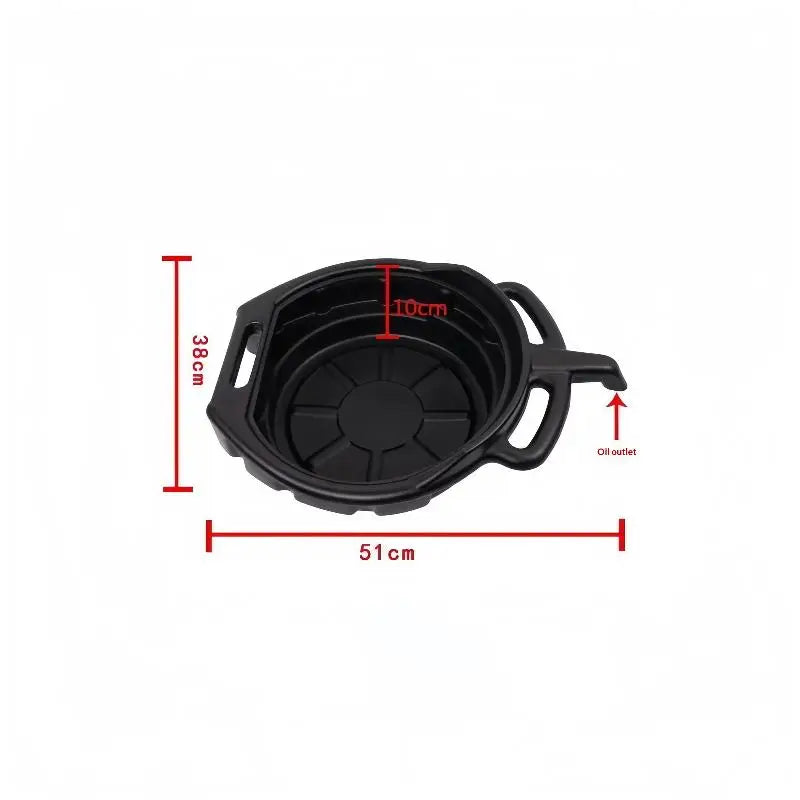Car Maintenance Repairing Oil Collect Basin Drain Pan Waste Engine