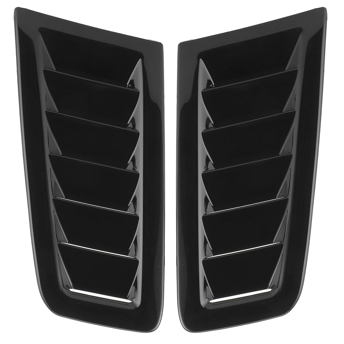 Hood Vents Focus RS MK2 Latest Solid Material Durable Hardened ABS Zpaxo glossy black