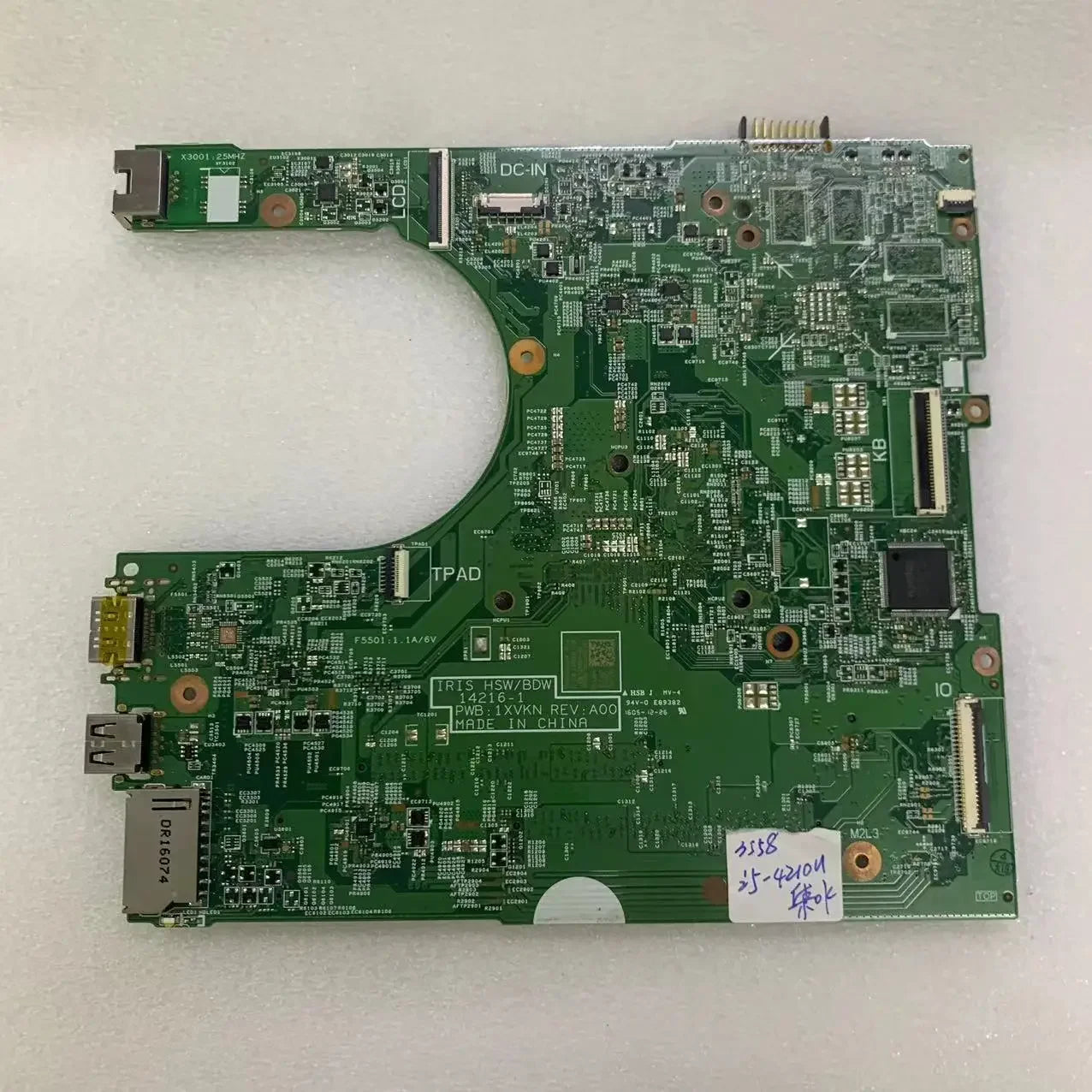 Inspiron 14 3458 Motherboard System Board Integrated Intel Graphics