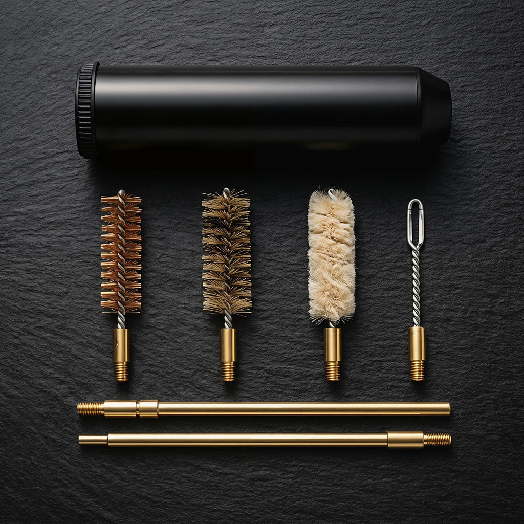 Pocket Cleaning Detachable Brass Rod Hand Gun Brush Lightweight