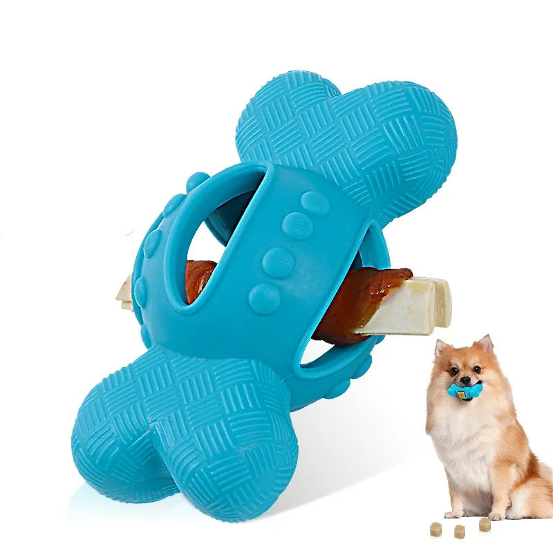 Chew-resistant Durable Dog Toy Interactive Supports Dispenser