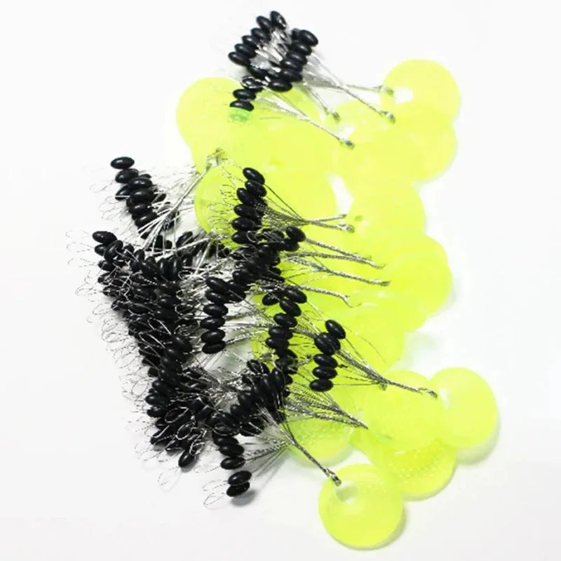 Rubber Oval Stopper Space Beans – Fishing Float Bobber Set