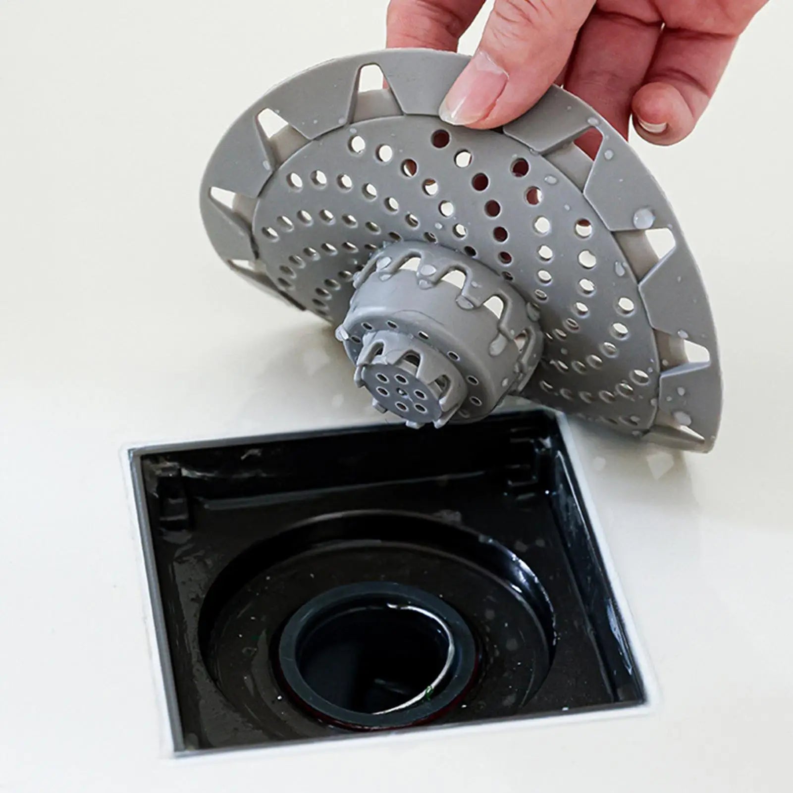 1PC Bathroom Hair Catcher Stopper Shower Floor Drain Cover Filter Deodorant Anti-clogging Kitchen Sink Plug Drain Strainer Zpaxo