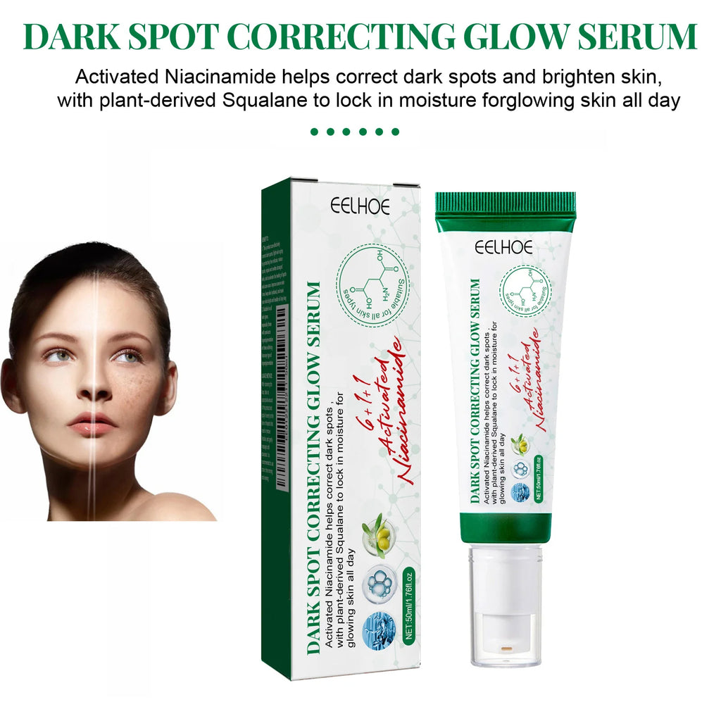 Nicotinamide Dark Spot Corrector Serum | Eelhoe 50ml Brightening Face Serum Zpaxo