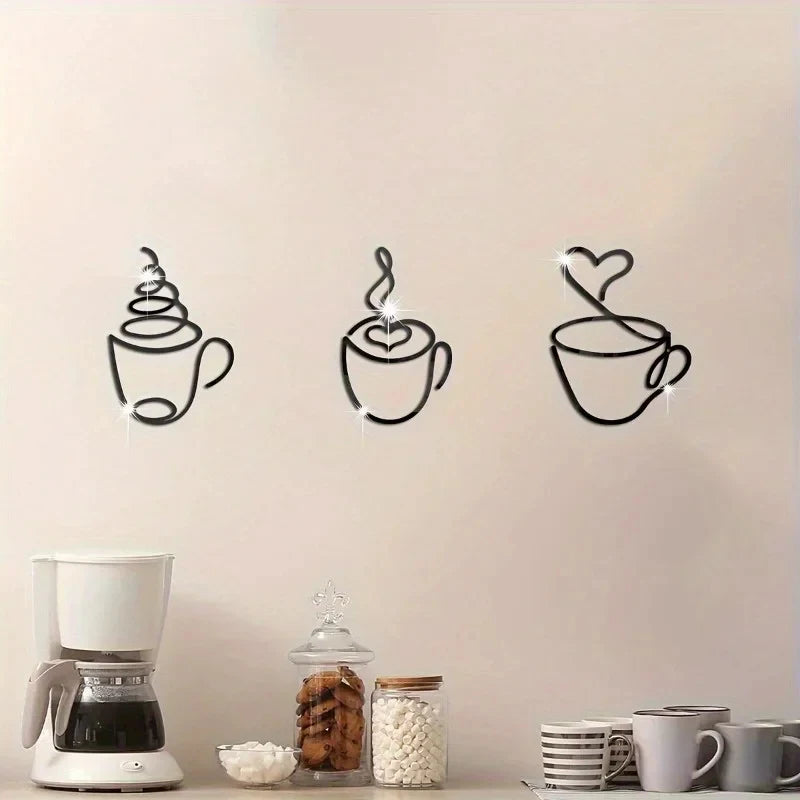 1 3 Creative Coffin Wall Hanging Coffee Shop Decor Interior Iron Art