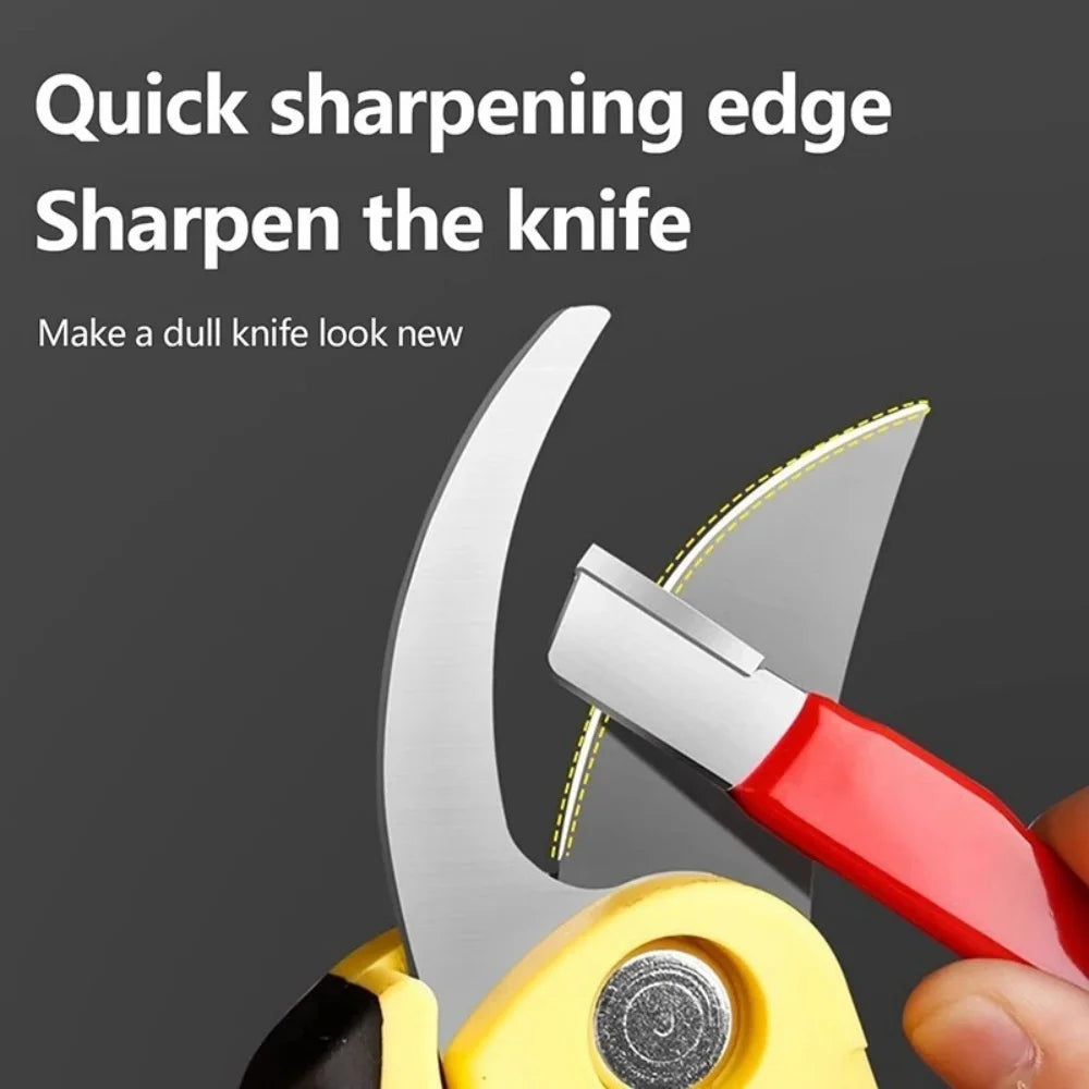 3-Stage Knife & Scissors Sharpener – Tungsten, Diamond & Ceramic Knife Sharpener Zpaxo