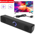 Bluetooth 4D Surround Speaker Home Theater Sound System Computer Soundbar For TV Subwoofer Wired Stereo Strong Bass Zpaxo Bluetooth version