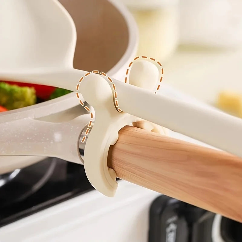 Heat-resistant Silicone Kitchen Utensil Holder Durable Easy Clean