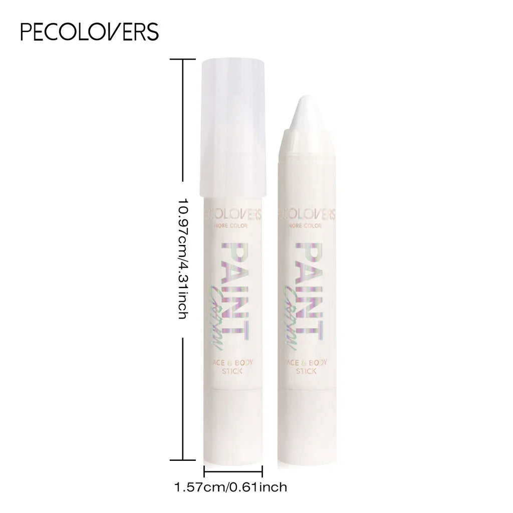 1PC Vibrant Facial Paint Sticks – High Pigment, Stackable, Long-lasting, Suitable for Easter Makeup, Easy to Use Zpaxo