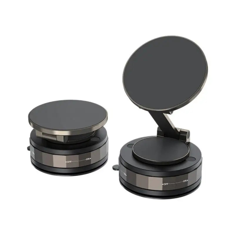 Vacuum Suction Phone Holder Magnetic Car Navigation Bracket 360