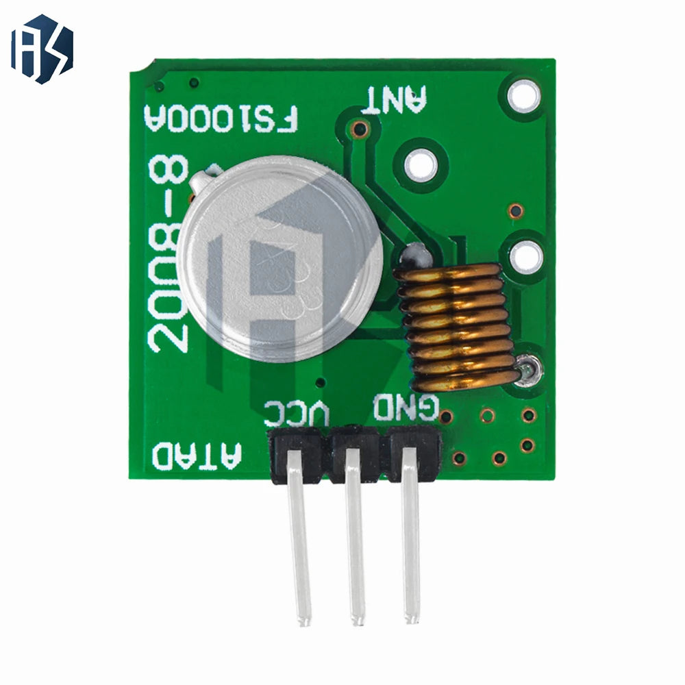 433 Mhz RF Transmitter Receiver Module Link ARM MCU WL DIY 433MHZ Zpaxo