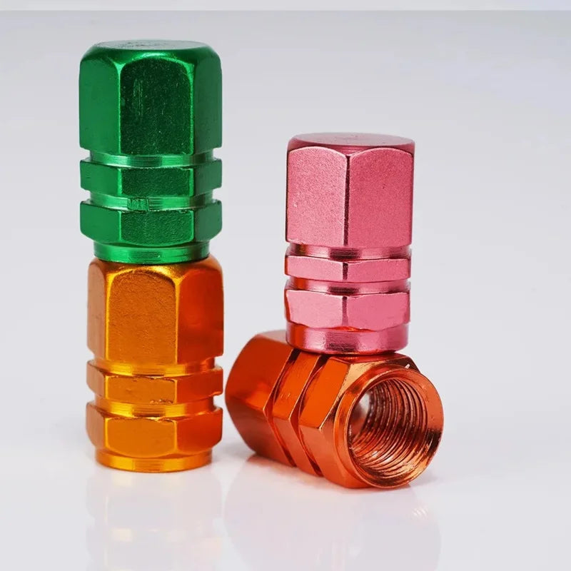 Aluminum Tire Valve Stem Caps – Cars, Motorcycles & Bikes