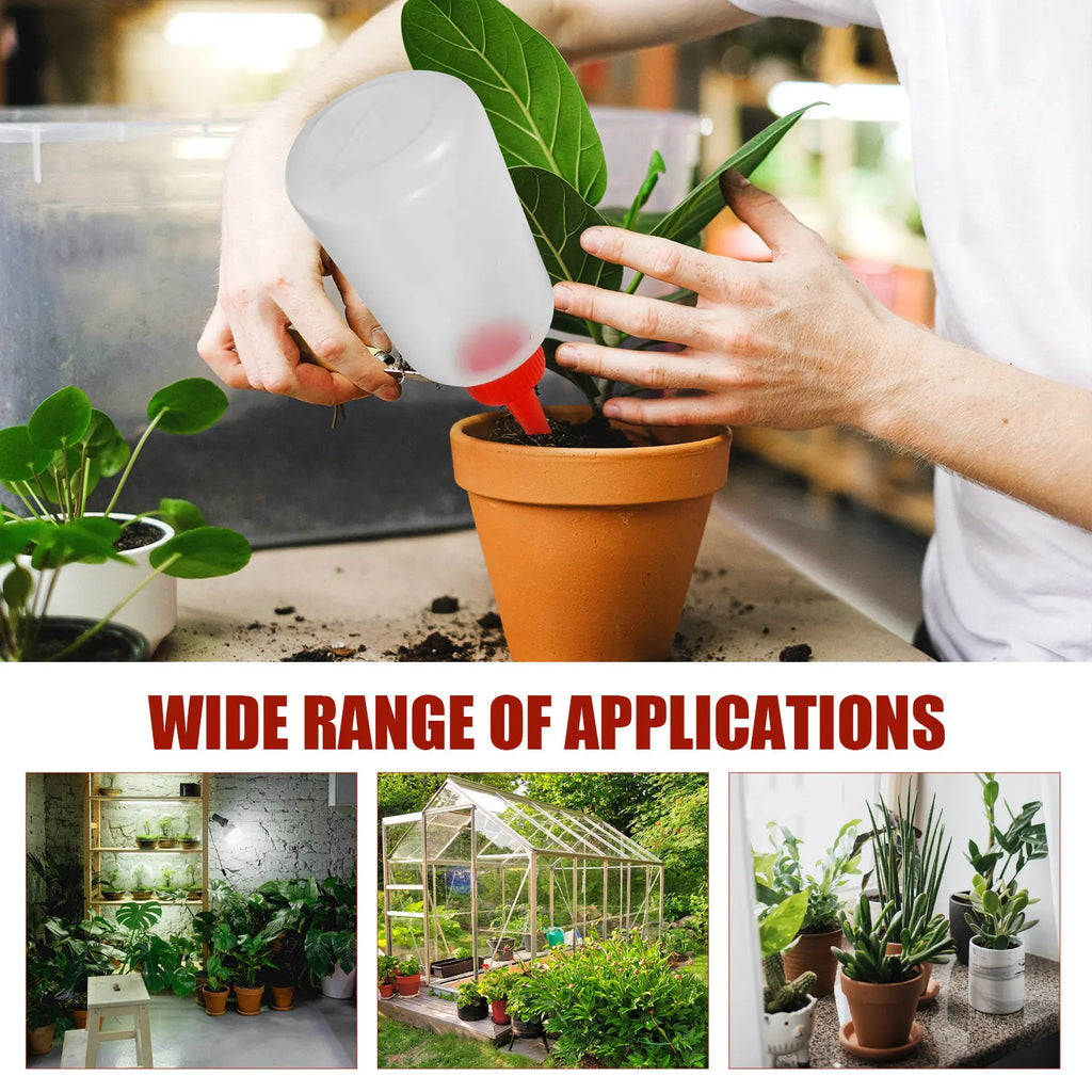 4Pcs Self Watering Spikes Automatic Plant Watering Device Adjustable Flow Rate for Vegetables Hanging Baskets Hydroponic Garden Zpaxo