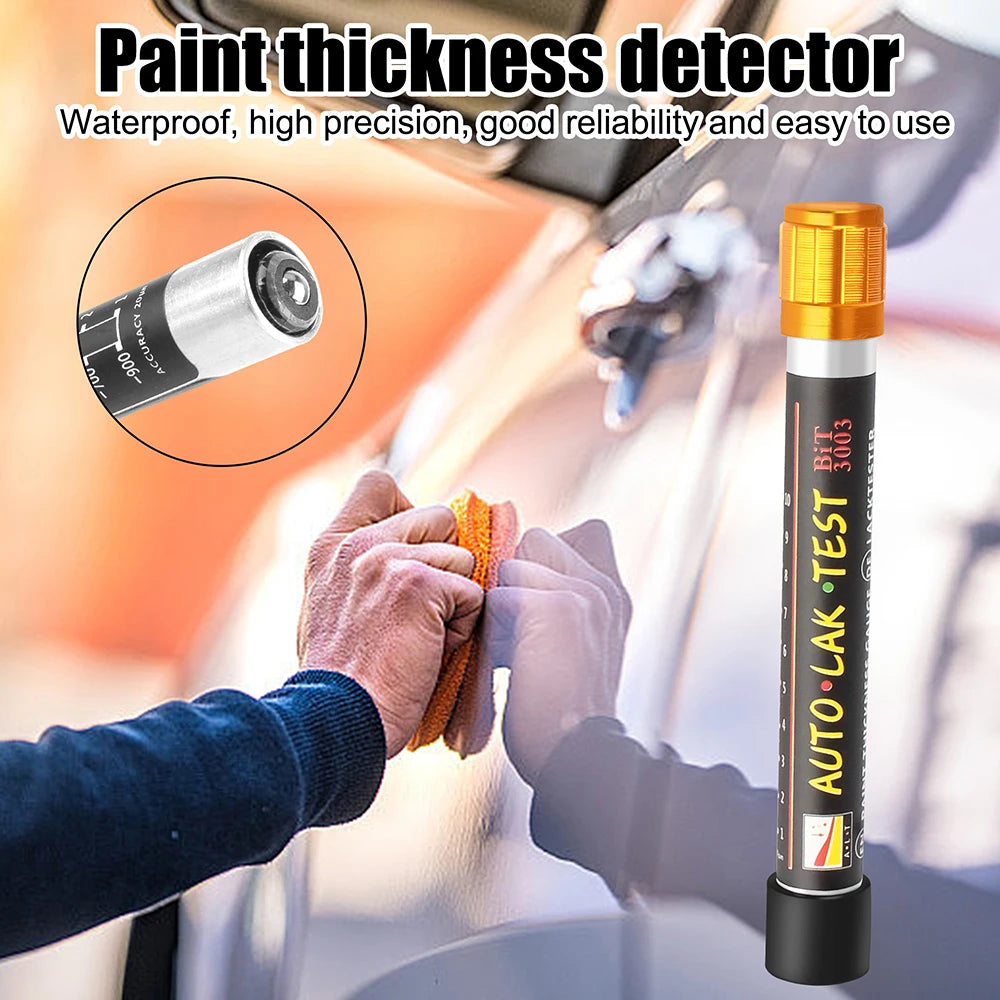 Waterproof Paint Thickness Tester Portable Coating Meter Car Testing