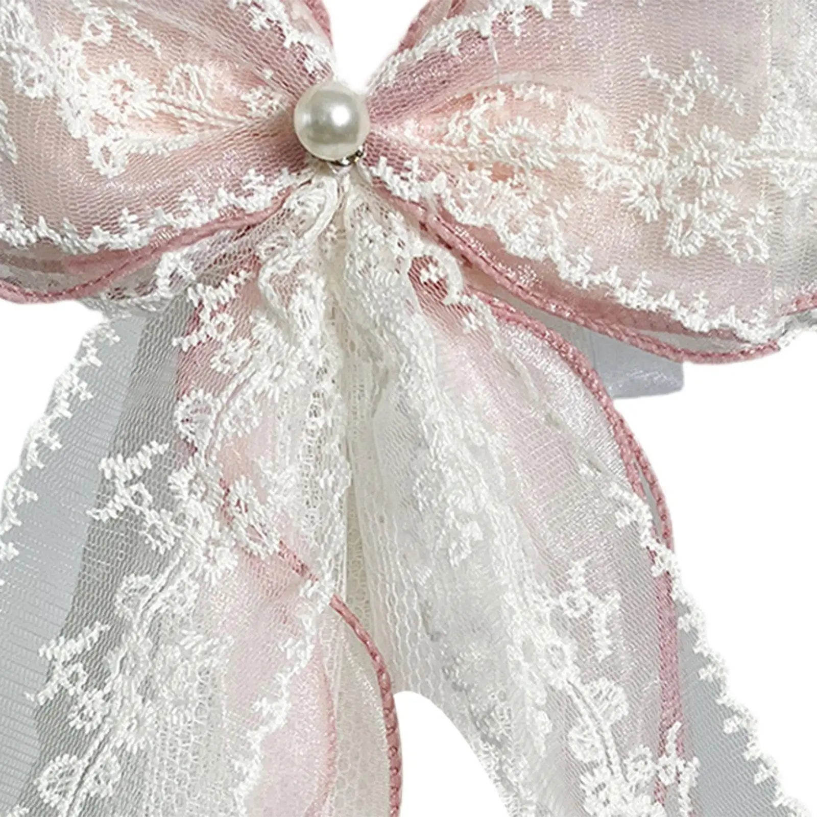 Curtain Holdback Fashion Easy Installation Window Drapery Holder Fastener Decorative Curtain Tieback Lace Bow Knot Ornament Zpaxo
