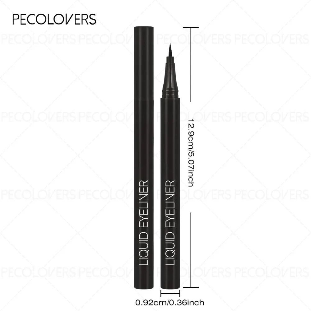 3pcs Waterproof Fast Dry Eyeliner Black Liquid Eyeliner Pen Eye Liner Pencil Make-up for Women Cosmetics Zpaxo