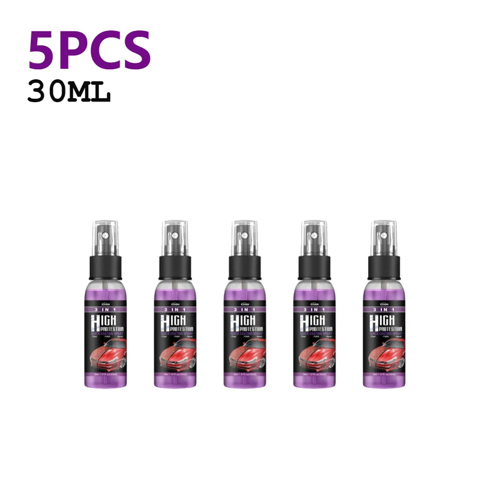 1 Car Ceramic Nano Coating Liquid Crystal Hydrophobic Layer Polishing Zpaxo 30ml 5PCS