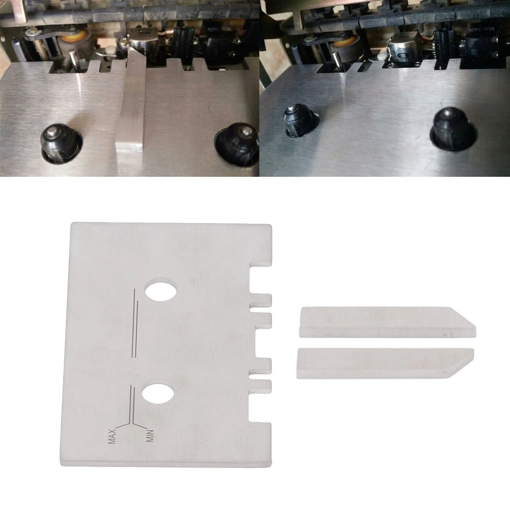 Head Gauge Mechanical Alignment Silver Cassette Stainless Steel
