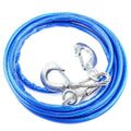 Wear Resistant Trailer Rope Steel THick Solid Emergency Strength Wire Zpaxo Blue