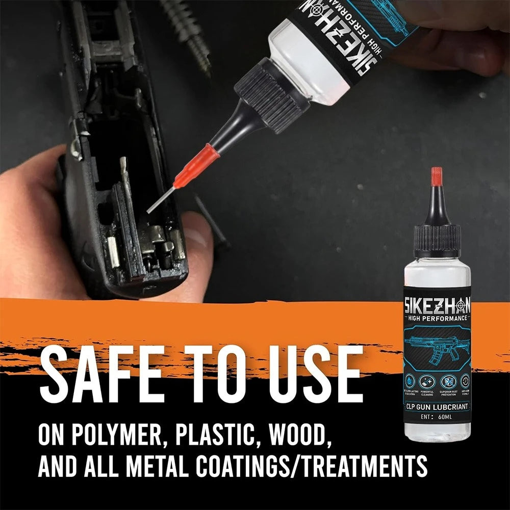 CLP Clean Lubricant ＆Preservative All in One Gun Lubricating Oil with Precision Needle Tip Oiler for Rifle Pistol Shot Gun Care Zpaxo