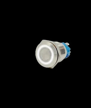 Metal Push Button Start Stop Power On/Off 5/12/220V Led Backlit Connected Switch Without Fixation Controller Momentary Latching Zpaxo WHITE LED 19mm China Mainland|220V(220V)|Momentary Self-Reset