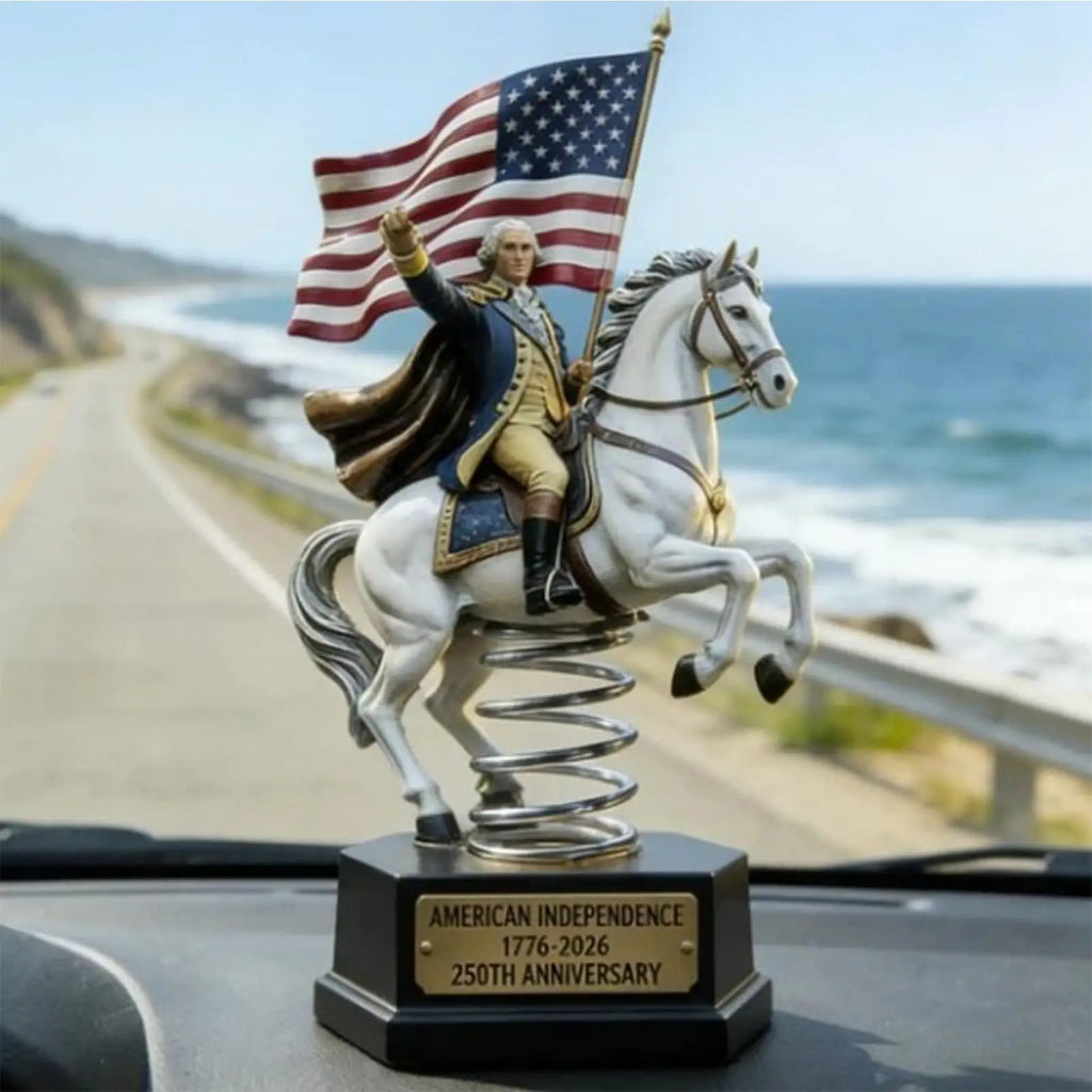 Horse Statue 250 Years Commemorative Desktop Figurine Resin Men