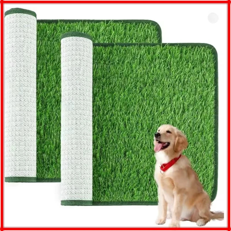 Artificial Grass Dog Potty Pad - Easy ToClean, Odor Resistant,Indoor/OutdoorPet Training Solution Zpaxo