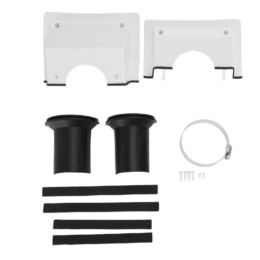 HVAC Wall Penetration Line Cover Plastic Split AC Soft Gasket Indoor