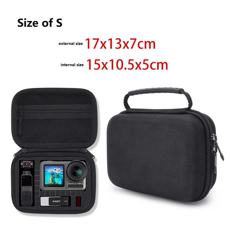 Electronics Accessories DIY Storage Bag Hard Shell Large Capacity Zpaxo Size S