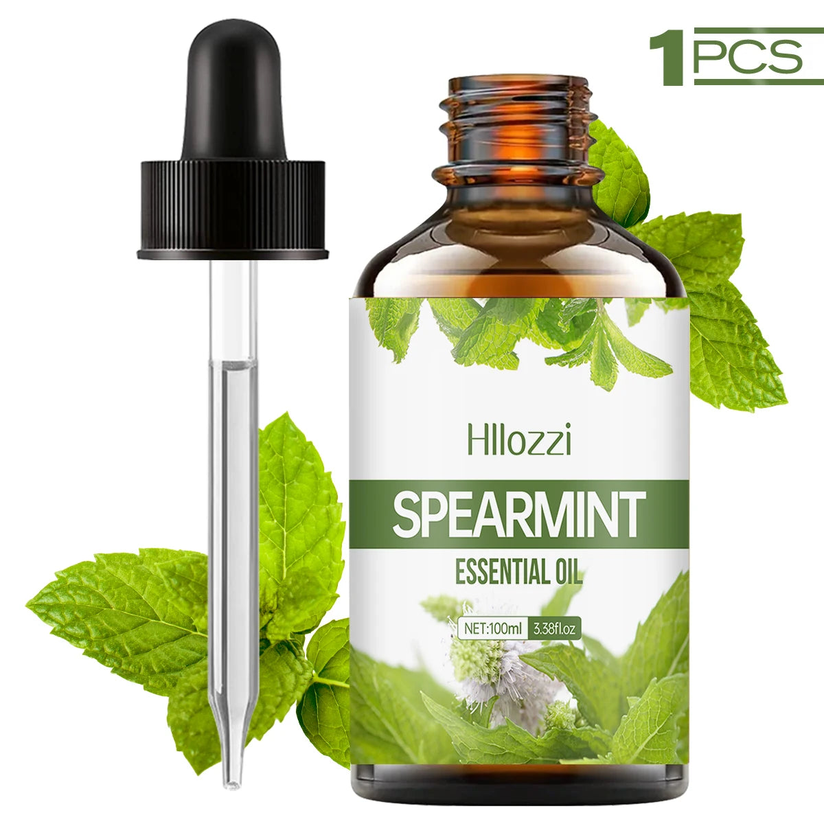 SPEARMINT ESSENTIAL OIL High-quality Moisturizing Nourishing Massage Zpaxo 100ml SPEARMINT Other