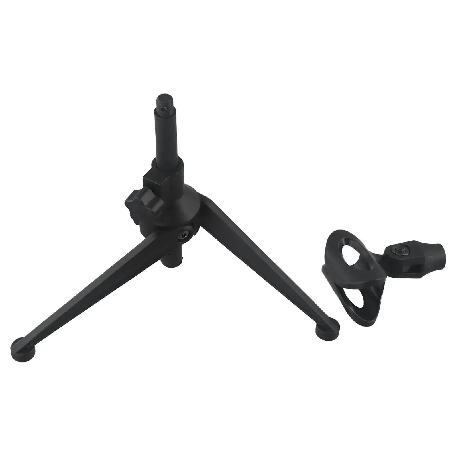 Adjustable Microphone Stand Desk Tripod Mini Lightweight Portable Mic Clip Holder Bracket For Live Streaming Recording Karaoke Zpaxo 1 Set
