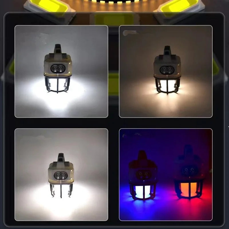 Solar Camping Lantern with Power Bank & USB Charging – LED Solar Camping Lantern Zpaxo