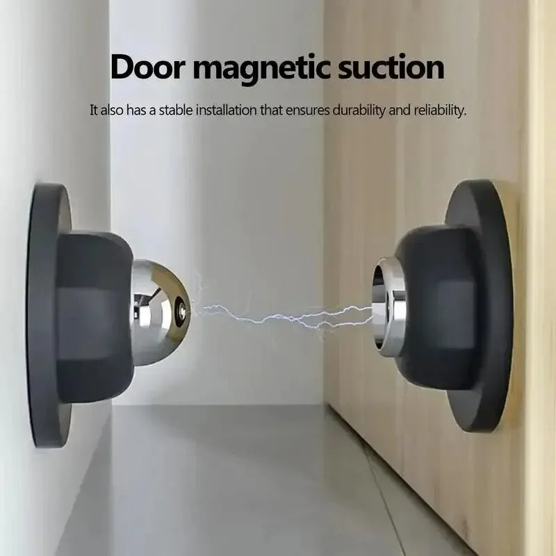 Silicone Door Suck Hotel Household Strong Magnetic Strong Mute Door Touch Silicone Anti-collision Door Stall Door Stopper Zpaxo
