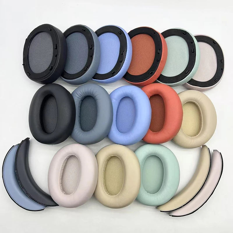 W820NB Replacement Ear Pads – PU Snap-On Headphone Cushions