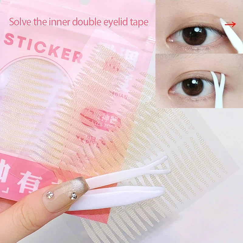 5Sheet Double Fold Eyelid Tapes Sticker Eye Lift Self-adhesive Lace