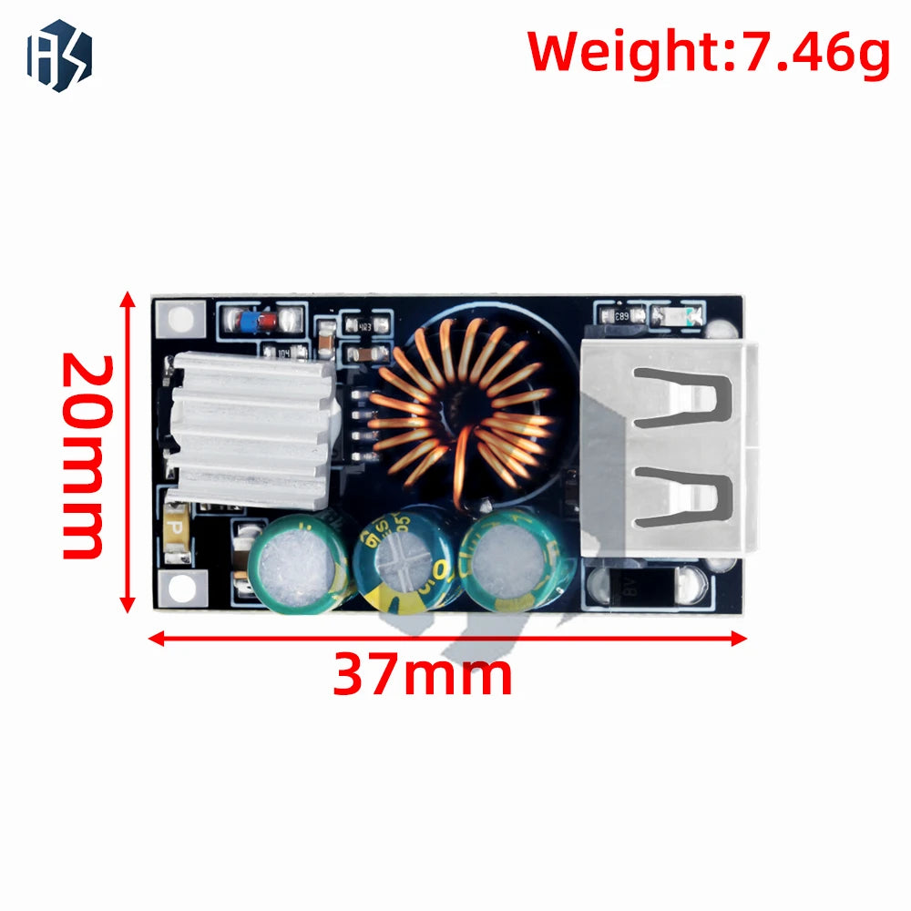 Type-c QC3 0 PD 24W Fast Charger Buck Module 10-30V DC 5V 9V Smart Zpaxo
