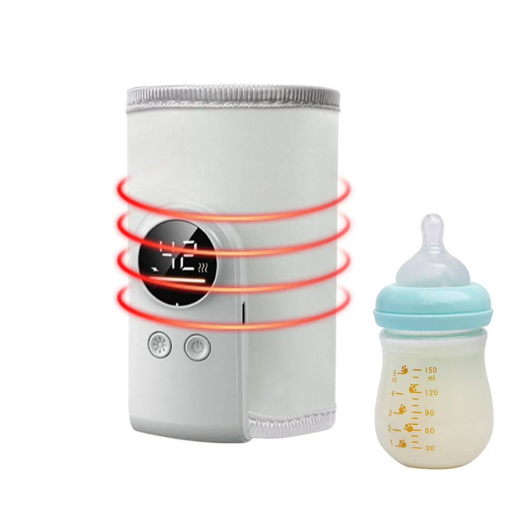 USB Milk Bottle Warmer Baby Heater Smart Constant Temp Fast Warming