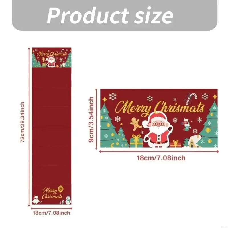 Interactive Holiday Packaging Concealed Message Design Portable Paper