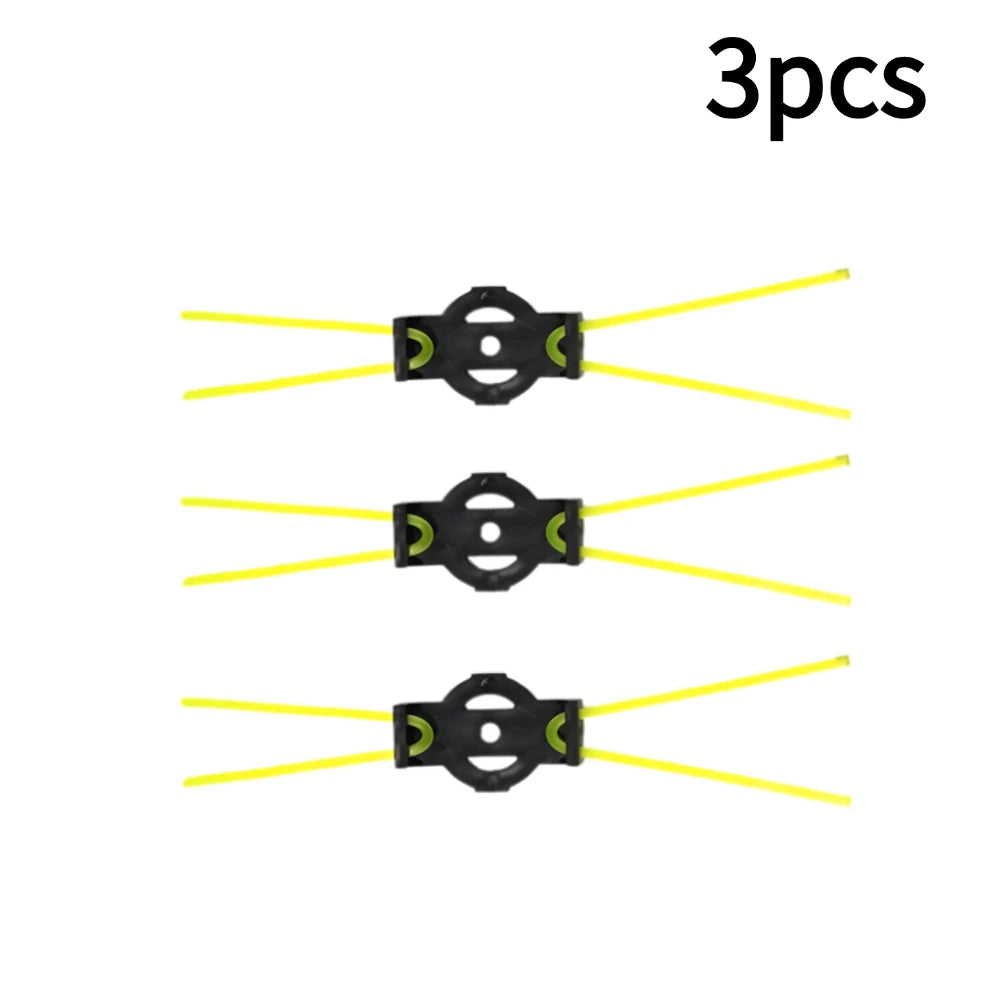 Grass Rope Mower Head Replacement – Wear-Resistant 1–10 PCS Mower Head Replacement Zpaxo 3PCS