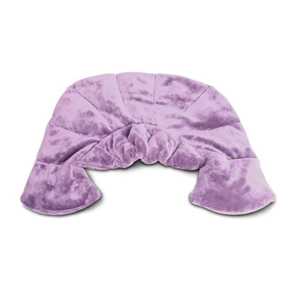 Soft Microwavable Heating Pad Weighted Comfort Relaxation Purple Color Heated Neck Protection Pack Microwavable Heating Zpaxo Purple