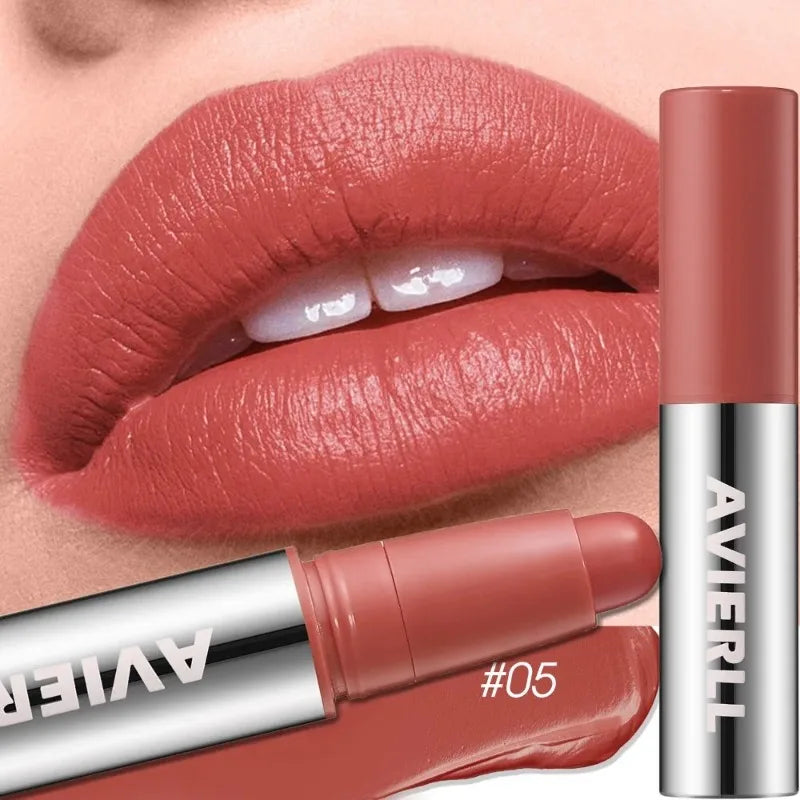 Smooth Matte Lipstick Waterproof Long-lasting Moisturizing Easy Apply Zpaxo 05
