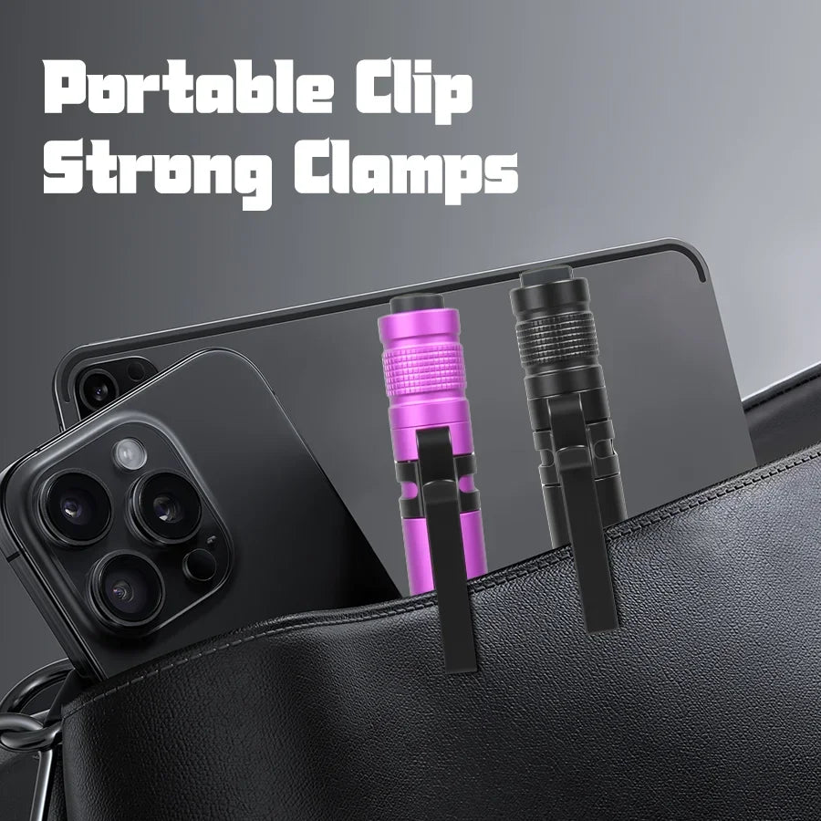 UV Flashlight 395nm – Portable Aluminum Alloy UV LED Torch