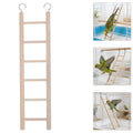 Cockatiel Parrot Ladder Wooden Swing Hanging Suspension Bridge